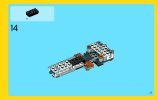 Notice / Instructions de Montage - LEGO - Creator - 31034 - Les planeurs du futur: Page 13