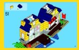 Notice / Instructions de Montage - LEGO - Creator - 31035 - La cabane de la plage: Page 57