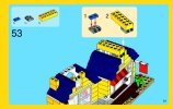 Notice / Instructions de Montage - LEGO - Creator - 31035 - La cabane de la plage: Page 59