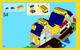 Notice / Instructions de Montage - LEGO - Creator - 31035 - La cabane de la plage: Page 60