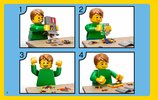 Notice / Instructions de Montage - LEGO - Creator - 31035 - La cabane de la plage: Page 2