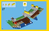 Notice / Instructions de Montage - LEGO - Creator - 31035 - La cabane de la plage: Page 30