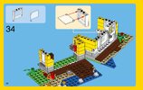 Notice / Instructions de Montage - LEGO - Creator - 31035 - La cabane de la plage: Page 38