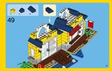 Notice / Instructions de Montage - LEGO - Creator - 31035 - La cabane de la plage: Page 55