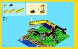 Notice / Instructions de Montage - LEGO - Creator - 31035 - La cabane de la plage: Page 22