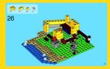 Notice / Instructions de Montage - LEGO - Creator - 31035 - La cabane de la plage: Page 27