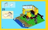 Notice / Instructions de Montage - LEGO - Creator - 31035 - La cabane de la plage: Page 30