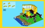 Notice / Instructions de Montage - LEGO - Creator - 31035 - La cabane de la plage: Page 31