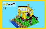 Notice / Instructions de Montage - LEGO - Creator - 31035 - La cabane de la plage: Page 33