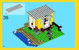 Notice / Instructions de Montage - LEGO - Creator - 31035 - La cabane de la plage: Page 38