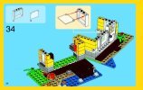 Notice / Instructions de Montage - LEGO - Creator - 31035 - La cabane de la plage: Page 38