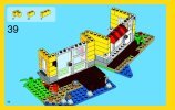 Notice / Instructions de Montage - LEGO - Creator - 31035 - La cabane de la plage: Page 44