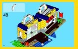 Notice / Instructions de Montage - LEGO - Creator - 31035 - La cabane de la plage: Page 54