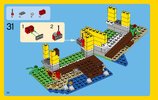 Notice / Instructions de Montage - LEGO - Creator - 31035 - La cabane de la plage: Page 34