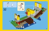 Notice / Instructions de Montage - LEGO - Creator - 31035 - La cabane de la plage: Page 35