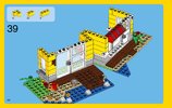 Notice / Instructions de Montage - LEGO - Creator - 31035 - La cabane de la plage: Page 44