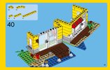 Notice / Instructions de Montage - LEGO - Creator - 31035 - La cabane de la plage: Page 45