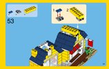 Notice / Instructions de Montage - LEGO - Creator - 31035 - La cabane de la plage: Page 59