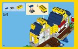 Notice / Instructions de Montage - LEGO - Creator - 31035 - La cabane de la plage: Page 60