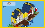 Notice / Instructions de Montage - LEGO - Creator - 31035 - La cabane de la plage: Page 63