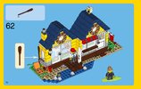 Notice / Instructions de Montage - LEGO - Creator - 31035 - La cabane de la plage: Page 70