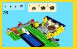 Notice / Instructions de Montage - LEGO - Creator - 31035 - La cabane de la plage: Page 28