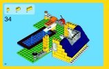 Notice / Instructions de Montage - LEGO - Creator - 31035 - La cabane de la plage: Page 36