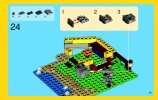 Notice / Instructions de Montage - LEGO - Creator - 31035 - La cabane de la plage: Page 25