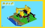 Notice / Instructions de Montage - LEGO - Creator - 31035 - La cabane de la plage: Page 28