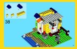 Notice / Instructions de Montage - LEGO - Creator - 31035 - La cabane de la plage: Page 41