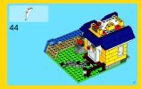 Notice / Instructions de Montage - LEGO - Creator - 31035 - La cabane de la plage: Page 47