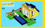 Notice / Instructions de Montage - LEGO - Creator - 31035 - La cabane de la plage: Page 48