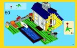 Notice / Instructions de Montage - LEGO - Creator - 31035 - La cabane de la plage: Page 55