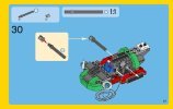 Notice / Instructions de Montage - LEGO - Creator - 31037 - Les véhicules de l'aventure: Page 23