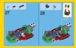 Notice / Instructions de Montage - LEGO - Creator - 31037 - Les véhicules de l'aventure: Page 21