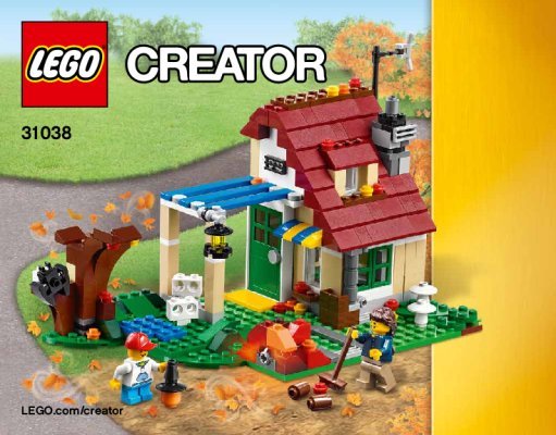 Notice / Instructions de Montage - LEGO - Creator - 31038 - Le changement de saison: Page 1