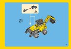 Notice / Instructions de Montage - LEGO - Creator - 31041 - Les véhicules de chantier: Page 13