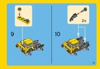 Notice / Instructions de Montage - LEGO - Creator - 31041 - Les véhicules de chantier: Page 19