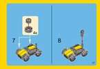 Notice / Instructions de Montage - LEGO - Creator - 31041 - Les véhicules de chantier: Page 27