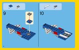 Notice / Instructions de Montage - LEGO - Creator - 31042 - L' avion à réaction: Page 6