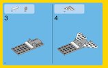 Notice / Instructions de Montage - LEGO - Creator - 31042 - L' avion à réaction: Page 4