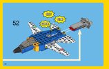 Notice / Instructions de Montage - LEGO - Creator - 31042 - L' avion à réaction: Page 34