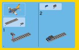 Notice / Instructions de Montage - LEGO - Creator - 31042 - L' avion à réaction: Page 2