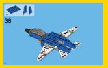 Notice / Instructions de Montage - LEGO - Creator - 31042 - L' avion à réaction: Page 24