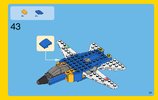 Notice / Instructions de Montage - LEGO - Creator - 31042 - L' avion à réaction: Page 29