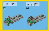 Notice / Instructions de Montage - LEGO - Creator - 31043 - Le transport de l'hélicoptère: Page 27