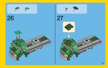 Notice / Instructions de Montage - LEGO - Creator - 31043 - Le transport de l'hélicoptère: Page 29