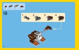 Notice / Instructions de Montage - LEGO - Creator - 31044 - Les animaux du parc: Page 12