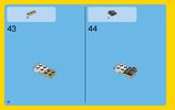 Notice / Instructions de Montage - LEGO - Creator - 31044 - Les animaux du parc: Page 28