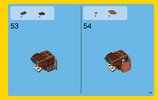 Notice / Instructions de Montage - LEGO - Creator - 31044 - Les animaux du parc: Page 33